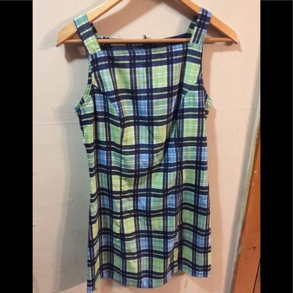 Plaid mini dress - Picture 1 of 5